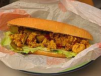 bocadillo de paella